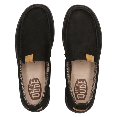 Wally Grip Herren Mokassins Black