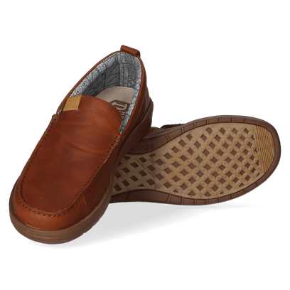 Wally Grip Herren Mokassins Brown