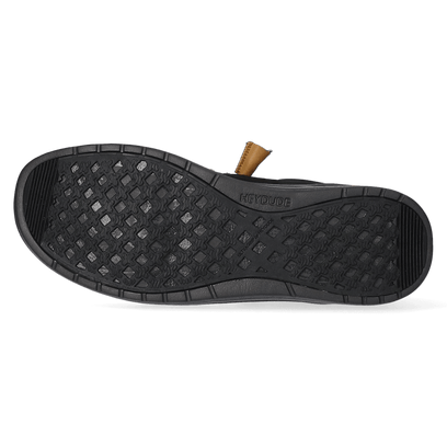 Wally Grip Craft Leather Herren Halbschuhe Black