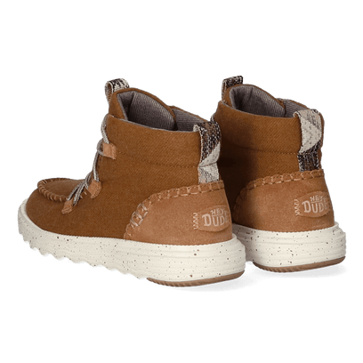 Reyes Wool Damen Boots Cognac