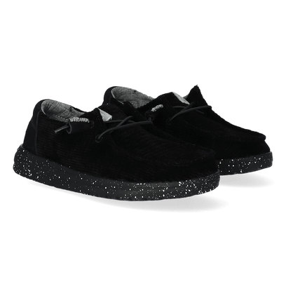 Wendy Wave Corduroy Damen Halbschuhe Black