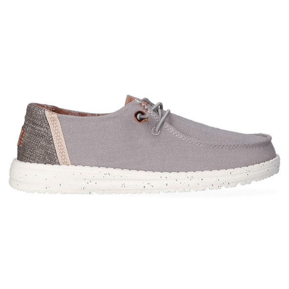 Wendy Washed Canvas Damen Halbschuhe Grey Wendy Washed Canvas Dames Halbschuhe Grey