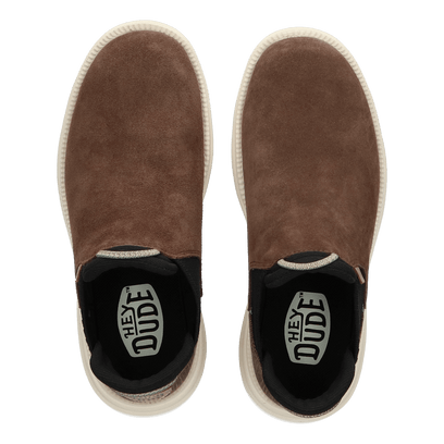 Branson Suede Damen Boots Coffee