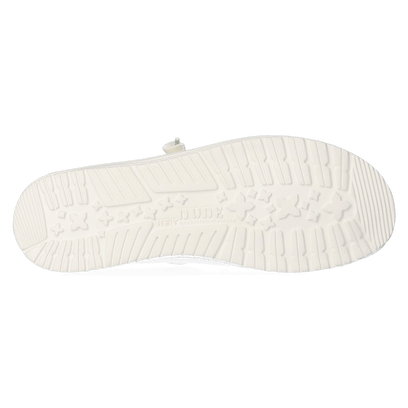 Wally Sport Mesh Herren Halbschuhe White/White