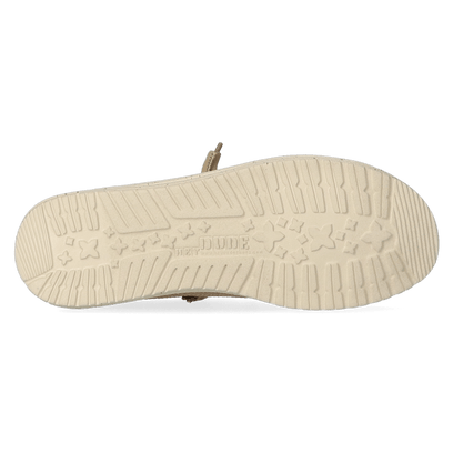 Wally Sport Mesh Herren Halbschuhe Tan/White