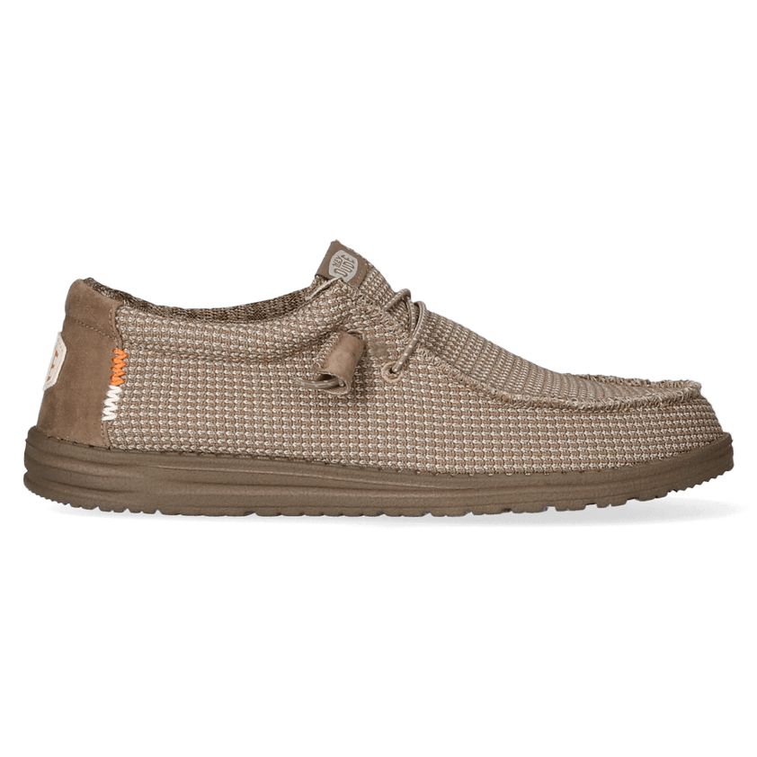 Wally Sport Mesh Herren Halbschuhe Tan