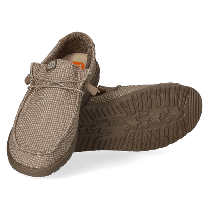 Wally Sport Mesh Herren Halbschuhe Tan