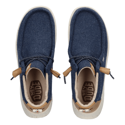 Wendy Peak Hi Wool Damen Halbschuhe Navy