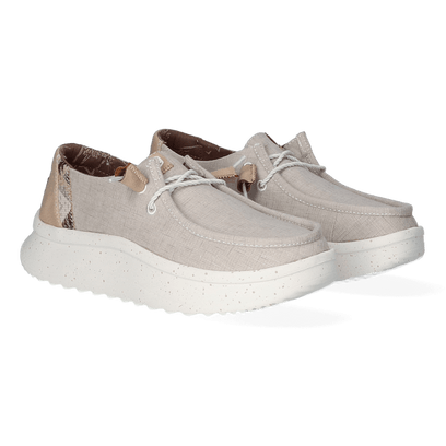 Wendy Peak Woven Damen Halbschuhe Natural