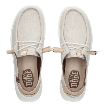 Wendy Peak Woven Damen Halbschuhe Natural