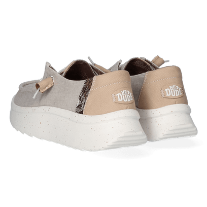 Wendy Peak Woven Damen Halbschuhe Natural