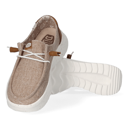 Wendy Peak Woven Damen Halbschuhe Brown