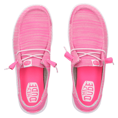 Wendy Sport Mesh Damen Halbschuhe Bright Pink