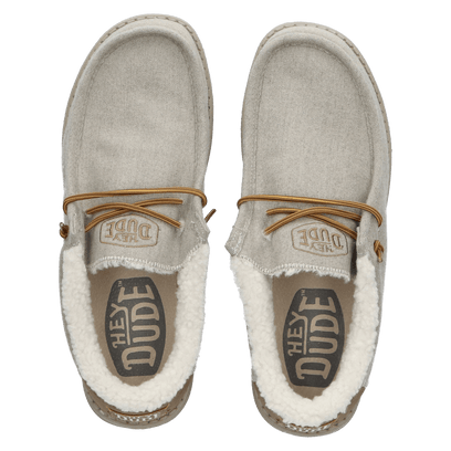 Wally Herringbone Herren Halbschuhe Grey