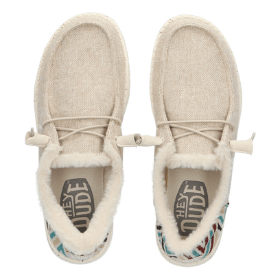 Wendy Funk Wool Damen Halbschuhe Beige