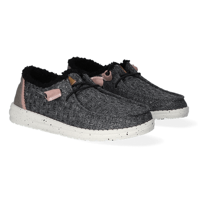 Wendy Warmth Damen Halbschuhe Charcoal