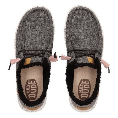 Wendy Warmth Damen Halbschuhe Charcoal