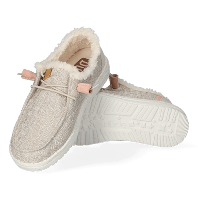 Wendy Warmth Damen Halbschuhe Natural