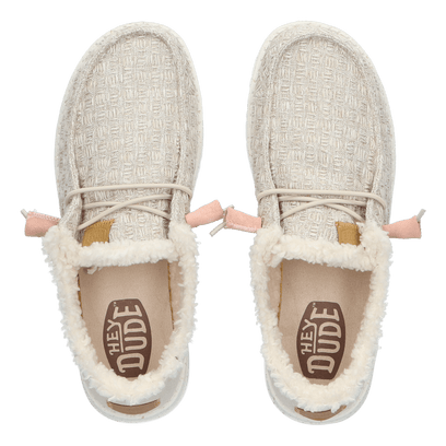 Wendy Warmth Damen Halbschuhe Natural