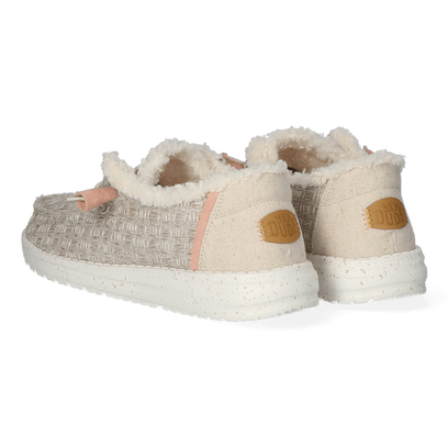 Wendy Warmth Damen Halbschuhe Natural