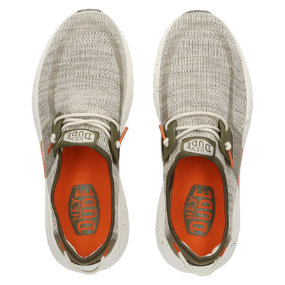 Sirocco Sport Mode Herren Sneakers Green/Dusty Olive/Orange