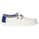 Wally Letterman Herren Halbschuhe White/Blue