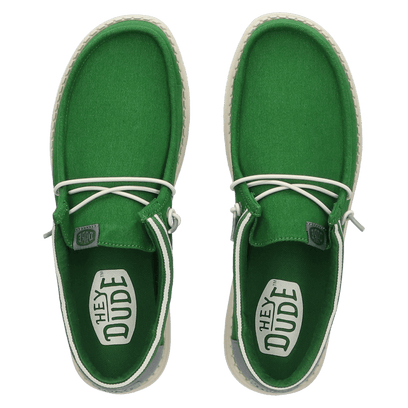 Wally Letterman Herren Halbschuhe Green/White