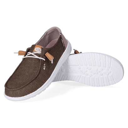 Wendy Chambray Boho Damen Halbschuhe Black