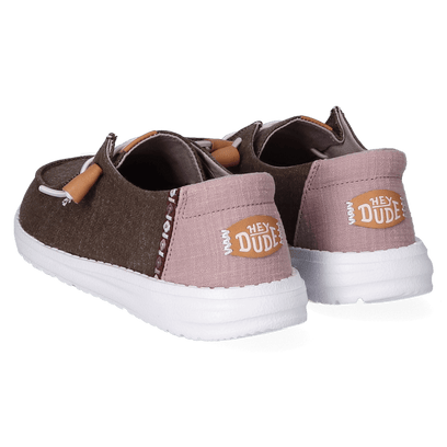 Wendy Chambray Boho Damen Halbschuhe Black