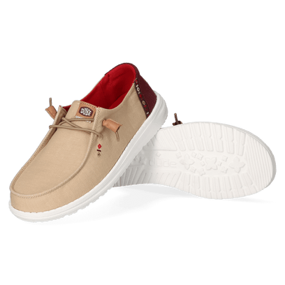 Wendy Chambray Boho Damen Halbschuhe Brown