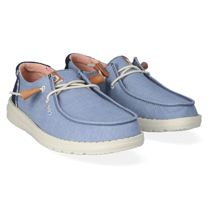 Wendy Chambray Boho Damen Halbschuhe Blue