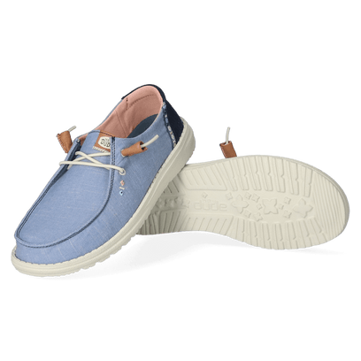 Wendy Chambray Boho Damen Halbschuhe Blue