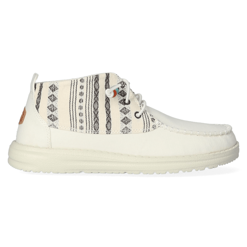 Wendy Mid Boho Mix Damen Boots Baja Cream