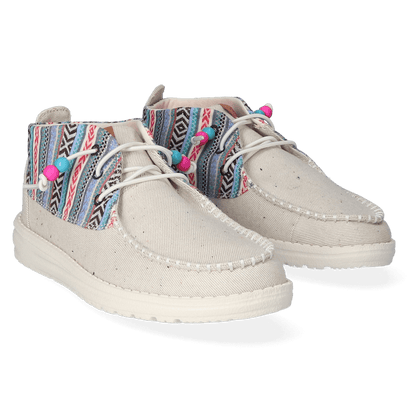 Wendy Mid Boho Mix Damen Boots Baja Grey