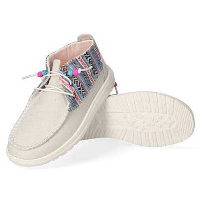 Wendy Mid Boho Mix Damen Boots Baja Grey