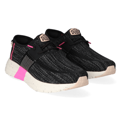 Sirocco Sport Stripe Damen Sneakers Black