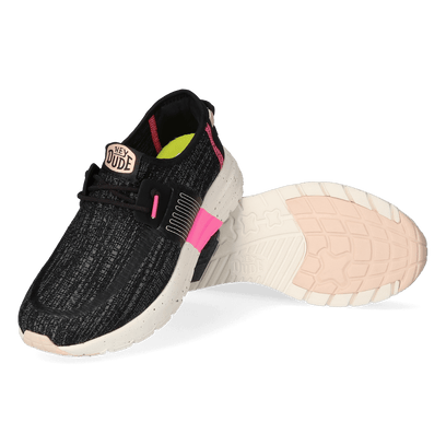 Sirocco Sport Stripe Damen Sneakers Black