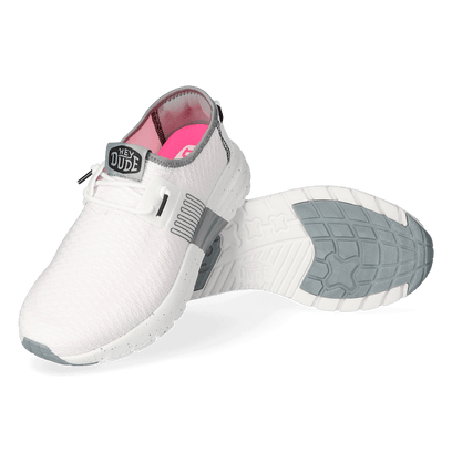 Sirocco Sport Stripe Damen Sneakers White