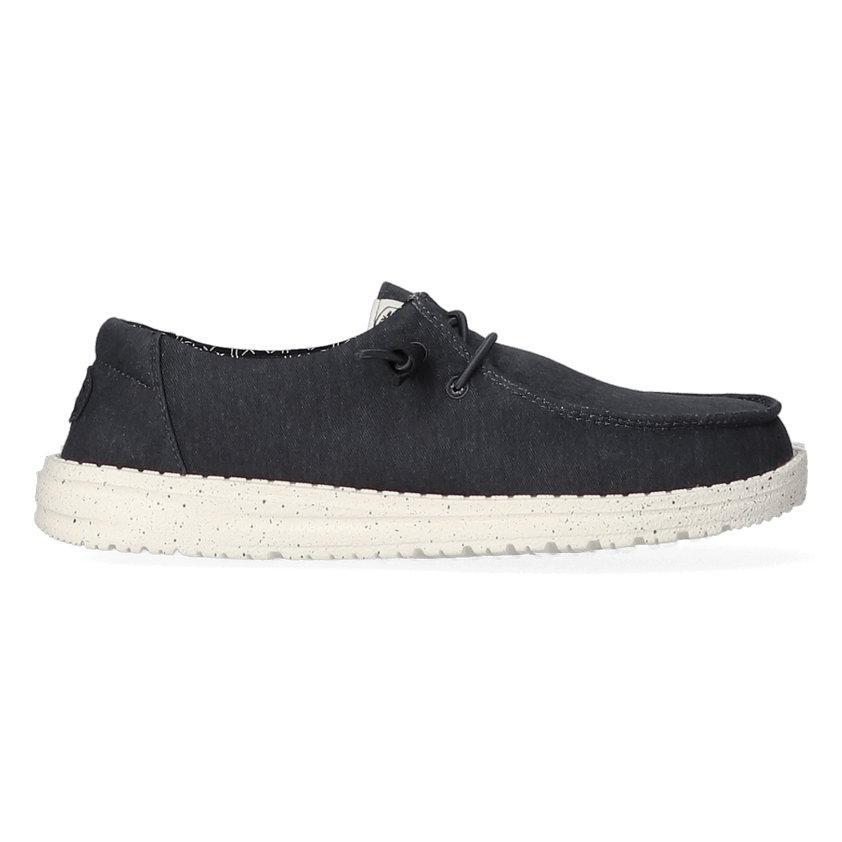 Wendy Canvas Damen Halbschuhe Black