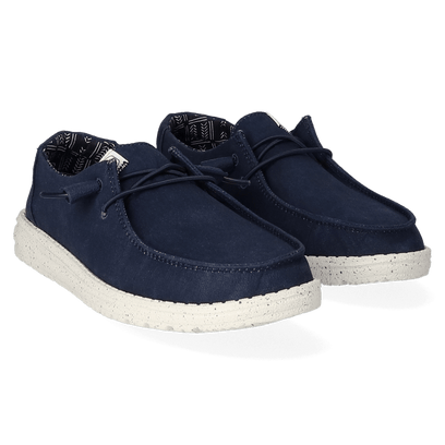 Wendy Canvas Damen Halbschuhe Navy