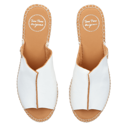Ivonne Damen Espadrilles Blanc