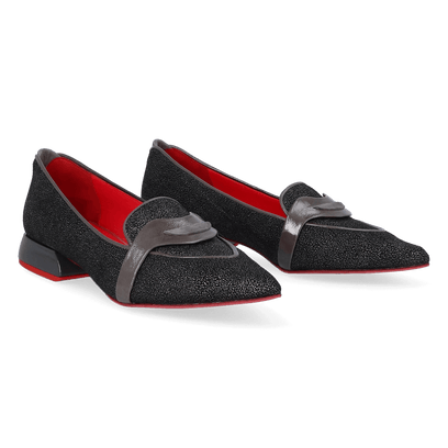 Bello Damen Flats Grey