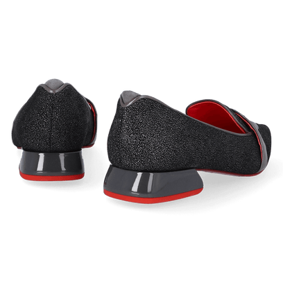 Bello Damen Flats Grey