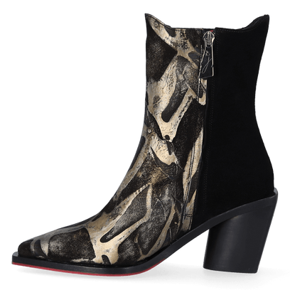 Ohio Damen Stiefeletten Safari/Black