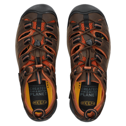 Arroyo II Herren Wandersandalen Black Olive/Bombay Brown