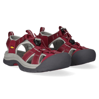 Venice H2 Damen Wandersandalen Beet Red/Neutral Gray