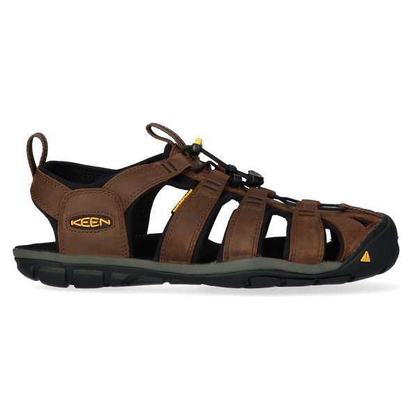 Clearwater CNX Herren Leder-Wandersandalen Dark Earth/Black Clearwater CNX Herren Leder-Wandersandalen Dark Earth/Black