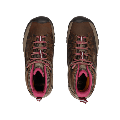 Targhee III Mid Damen Bergschuhe Weiss/Boysenberry