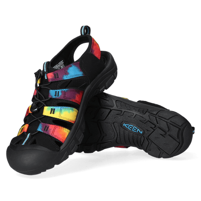 Newport Retro Herren Wandersandalen Original Tie Dye