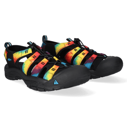 Newport Retro Herren Wandersandalen Original Tie Dye